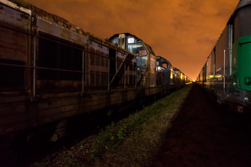 Les Locomotives Du Cimetière De Trains De Sotteville-Lès-Rouen