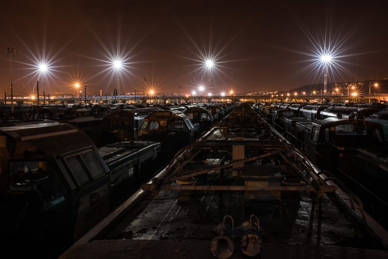 Les Locomotives Du Cimetière De Trains De Sotteville-Lès-Rouen