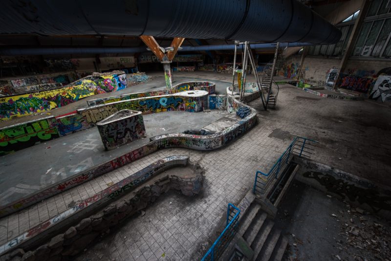 Centre Aquatique Abandonné - Piscine Océade - Rouen