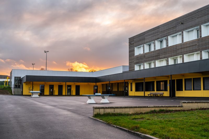 CBA Architectes - Collège Du Bois D'Orceau - Tilly-sur-Seules - Monsieur Et Madames Shoes - Photographe Architecture